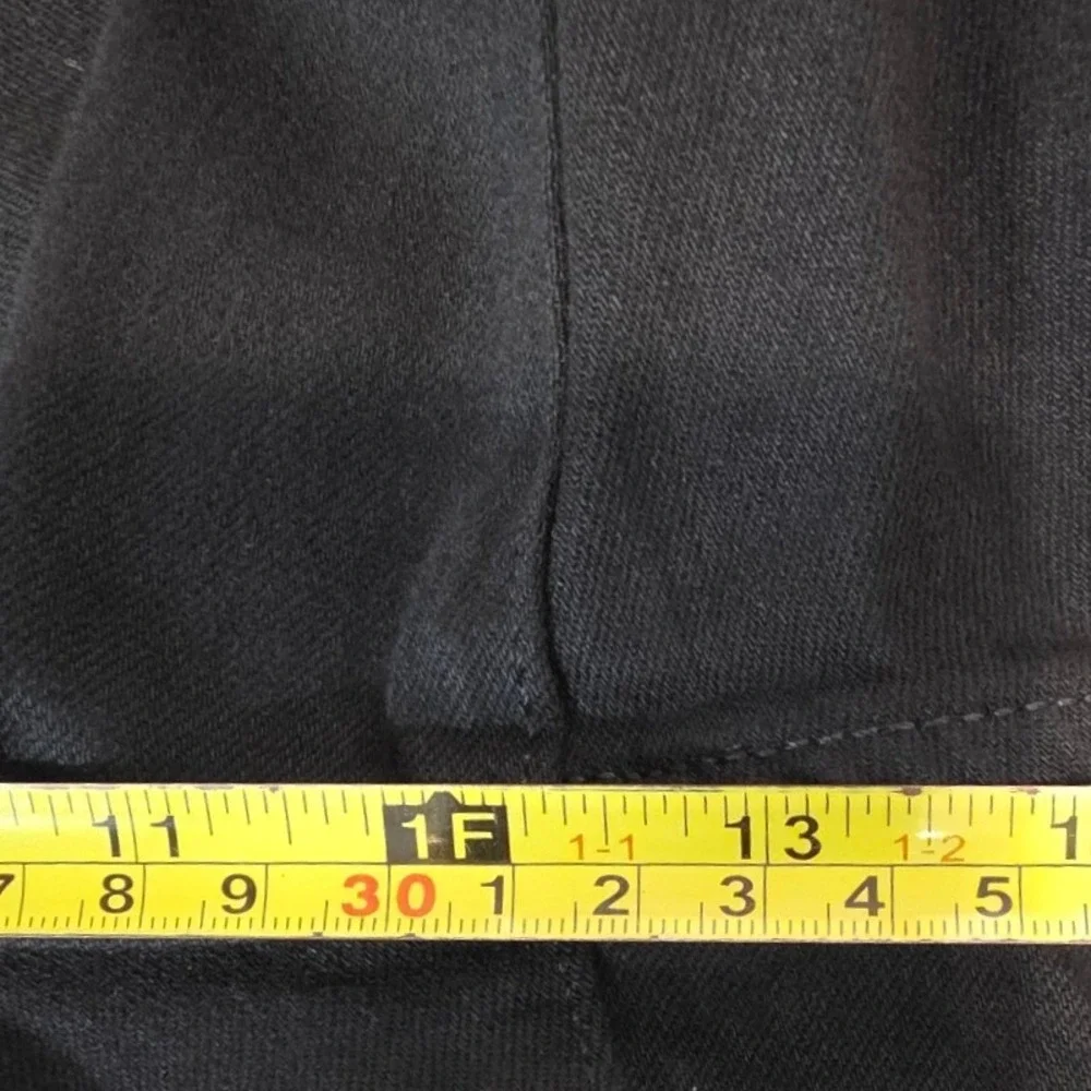 J. Crew Womens 30 Black Curvy Wide Leg Crop‎ Jeans NWT